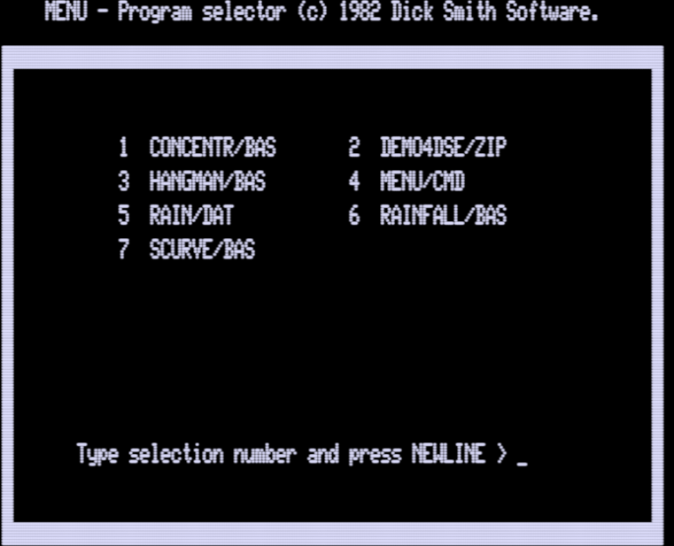 Screen shot